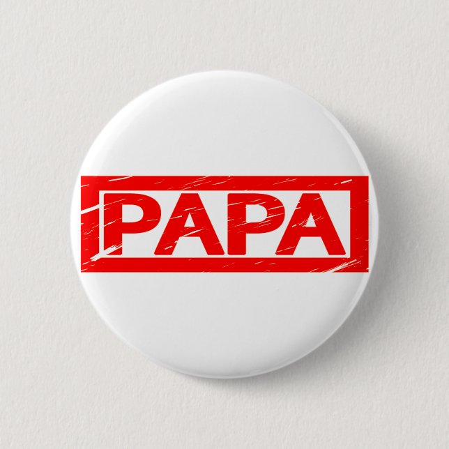 Pappa Frimärke Knapp (Framsida)