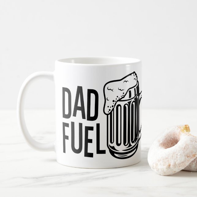 Pappa Fuel Black Fars dag-kaffe Mugg (Med munk)