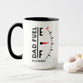 Pappa Fuel Funny Fars dag Birthday Personlig Mugg