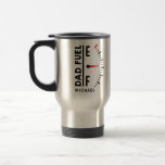 Pappa Fuel Funny Fars dag Birthday Personlig Resemugg<br><div class="desc">Pappa Fuel Funny Fars dag Birthday Personlig Coffee Resemugg Thermal Tumbler för Namn har "Pappa Fuel" i modern svart skrift med en bränsleindikator. Personlig med ditt namn genom att redigera texten i den angivna textrutan. Perfekt för Fars dag,  jul,  födelsedag och mycket annat. Skapat av ©Evco Studio www.zazzle.com/store/evcostudio</div>