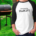 Pappa Funny Birthday - Med pappaGPT i spetsen - Ai T Shirt<br><div class="desc">Fira den ultimata pappa-energin med t-shirten "Med full kraft av pappaGPT"! Perfekt för pappor som springa med vass visdom, oändlig visdom och en superladdad känsla av humor inspirerad av smarta AI-nivåer. Oavsett om du bara har familj, arbetar eller bara gungar pappa, ger den här garantin dig en smart nod till...</div>