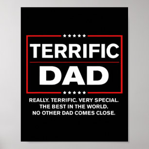 Pappa - Funny Donald Trump Fars dag Gift Poster