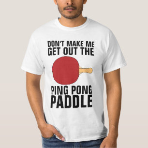 PAPPA FUNNY PING PONG PADDLE T-Shirt
