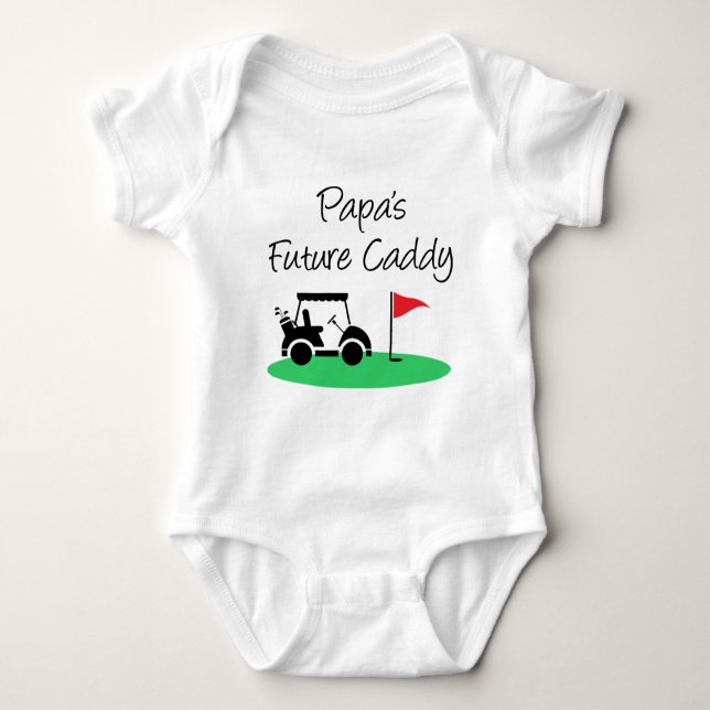 Pappa Future Caddy Tee (Framsida)