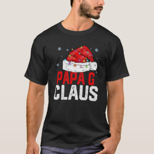 Pappa G Claus Funny Julafton Family Matching Grand T Shirt