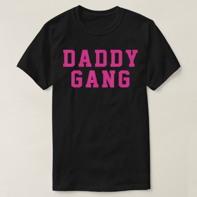 Pappa Gang Rosa Crew T Shirt (Design framsida)