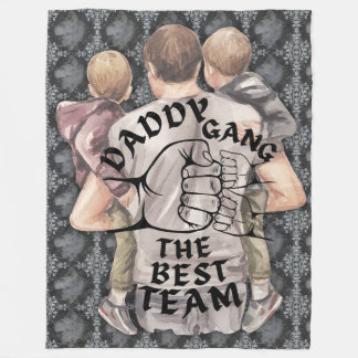 Pappa, gänget fleecefilt