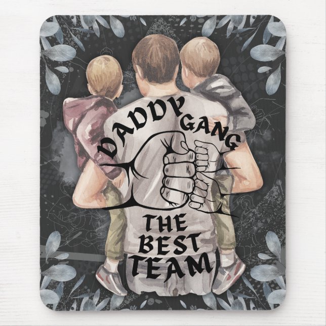 Pappa, gänget musmatta (Framsidan)