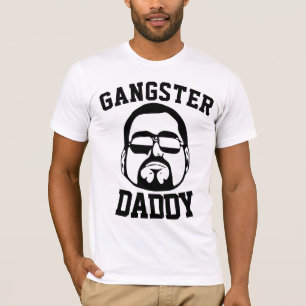 PAPPA GANGSTER DADDY Funny BEARD T-Shirts