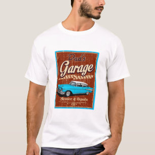 Pappa Garage Blue 57 Classic T Shirt