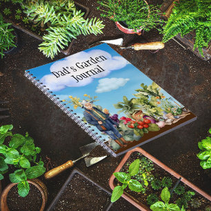 Pappa Garden Journal julklapp Anteckningsbok