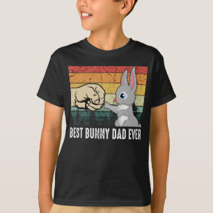 Pappa-gåva  Vintage Best Bunny Pappa någonsin T Shirt