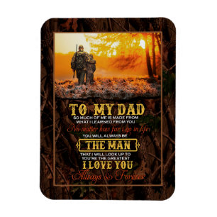 Pappa-gåvor Brev till min Pappa, mannen jag Kärle Magnet