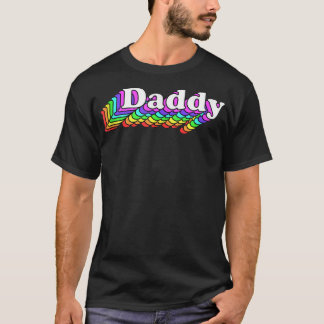 Pappa, Gay pappa Bear, Retro Lgbt Rainbow, Lgbtq P T Shirt