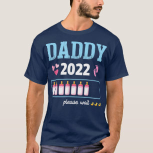 Pappa Gender Reveal Girl 2022 Lustigt Gravid Anno T Shirt