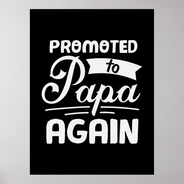 Pappa Gift befordrades till Pappa igen Poster (Framsidan)