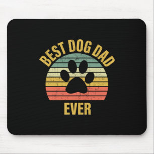 Pappa Gift Best Hund Pappa någonsin Musmatta