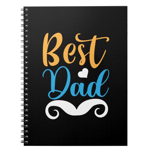 Pappa Gift Best Pappa Anteckningsbok (Framsidan)
