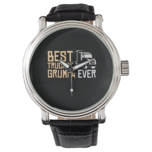 Pappa Gift Best Truckin Grumpa nånsin Armbandsur