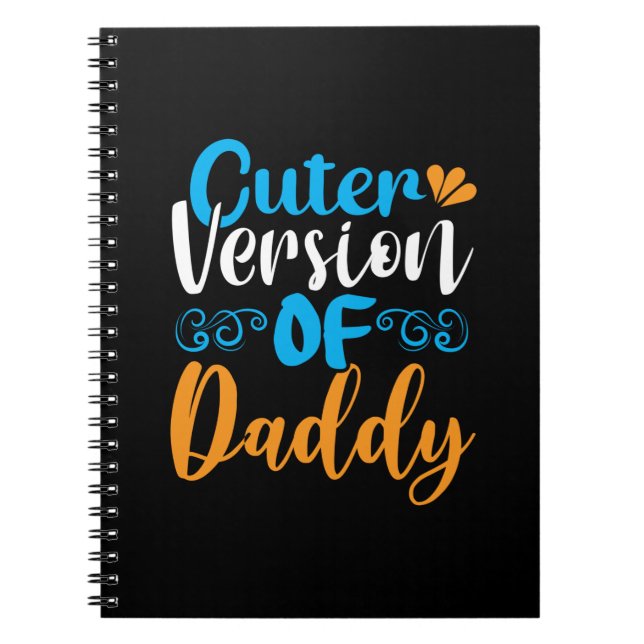 Pappa Gift Cuter-version av pappa Anteckningsbok (Framsidan)