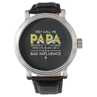 Pappa Gift De kallar mig Pappa Armbandsur