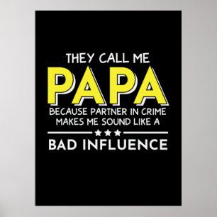 Pappa Gift De kallar mig Pappa Poster