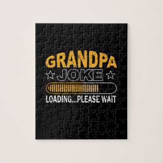 Pappa Gift Grandpa Loading, tack Pussel