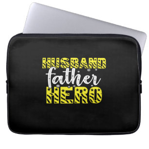 Pappa Gift Make Far Hero Laptop Fodral