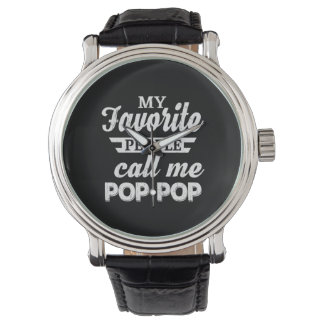 Pappa Gift My Favorite Folk kallar mig Pappa Armbandsur