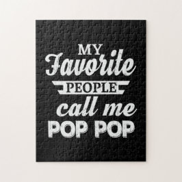 Pappa Gift My Favorite Folk kallar mig Pappa Pussel