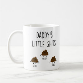 Pappa Gift Personlig mugg Pappor Little *hits