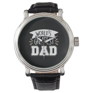 Pappa Gift Världsmästare Pappa Armbandsur