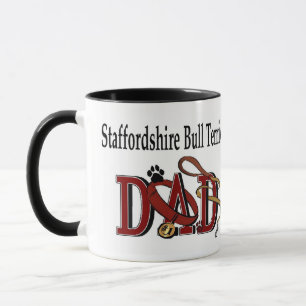 Pappa Gifts från Stafford Bull Bull Terrier Mugg