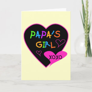 Pappa Girl Tees, Hats, Mugg, Buttons, kläder Kort