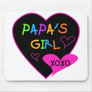 Pappa Girl Tees, Hats, Mugg, Buttons, kläder Musmatta
