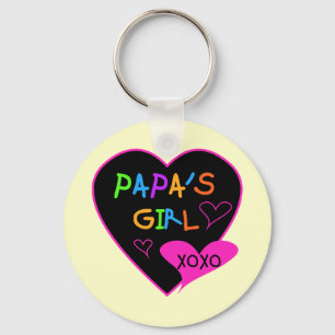 Pappa Girl Tees, Hats, Mugg, Buttons, kläder Nyckelring