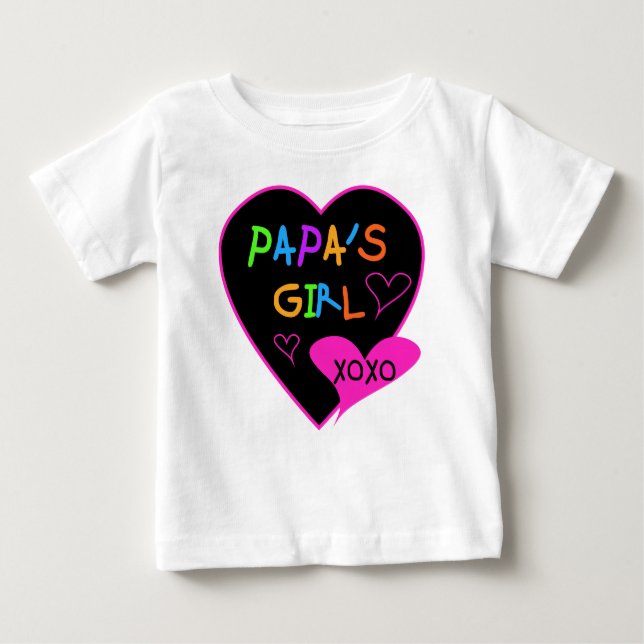 Pappa Girl Tees, Hats, Mugg, Buttons, kläder T Shirt (Framsida)