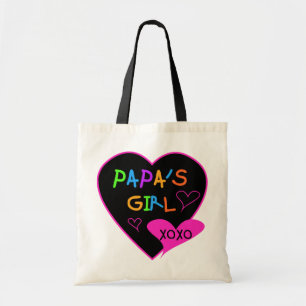 Pappa Girl Tees, Hats, Mugg, Buttons, kläder Tygkasse