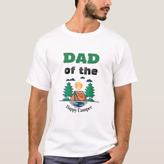 Pappa Glad Campare T-Shirt Barnkalas (Framsida)
