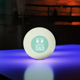 Pappa Glow i Mörken Monogram Ping Pong Boll