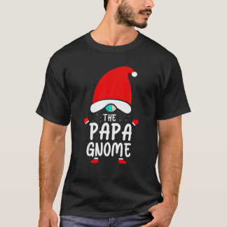 Pappa Gnome Cute Funny jul Pajama Matchin T Shirt