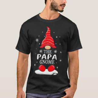 Pappa Gnome-matchningen av familjejulen Pajamas C T Shirt