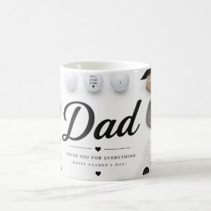 Pappa golf fadersdag kaffemugg