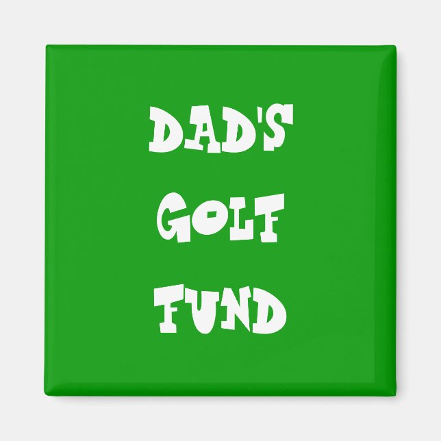 PAPPA GOLF FUND MAGNET (Framsidan)