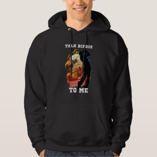 Pappa golfare fars dag   golf skämt amerikansk fla hoodie