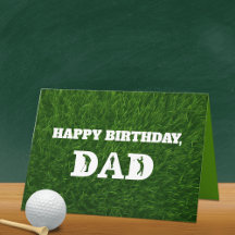 Pappa golfare födelsedag eller fars dag anpassad t