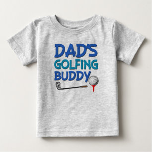 Pappa Golfing kompis pojke shirt T