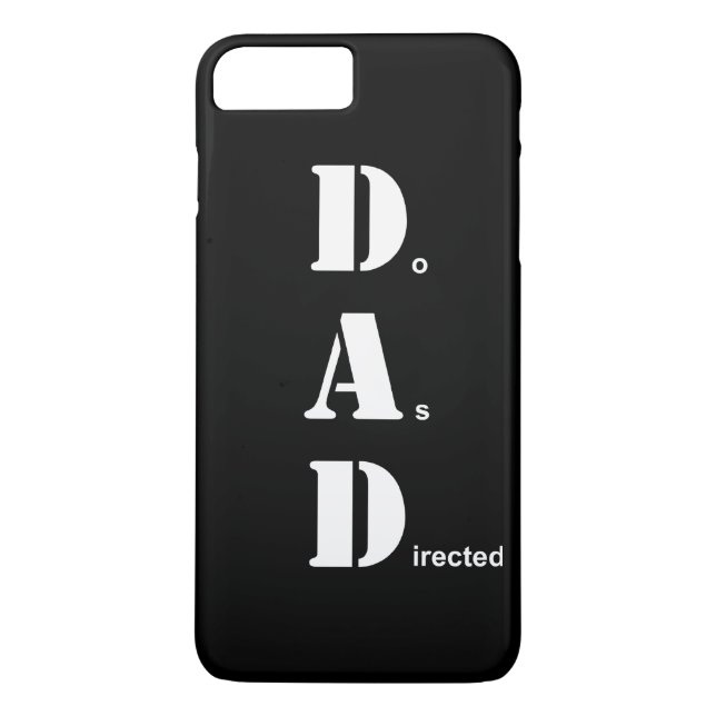 Pappa, Gör Som Anvisat Case-Mate iPhone Skal (Baksida)