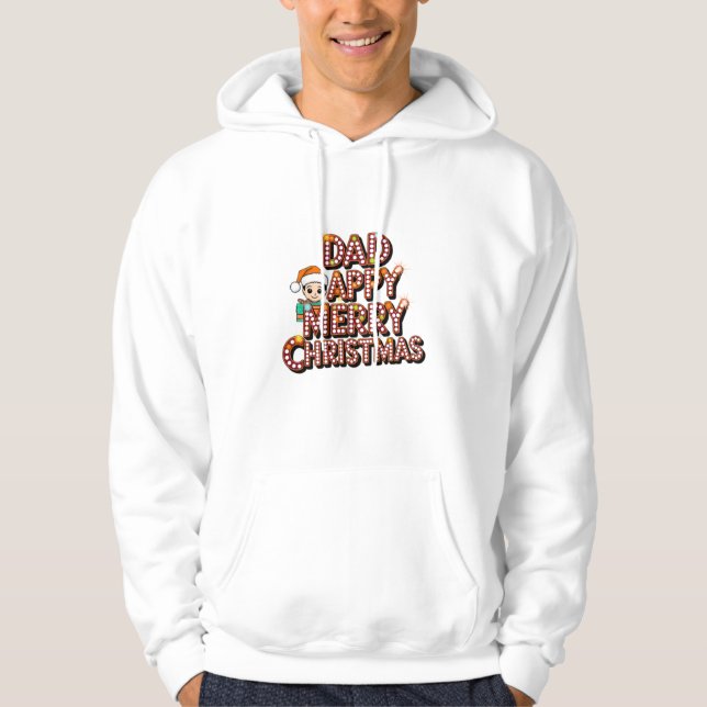 Pappa GottNyttÅr  Hoodie (Framsida)