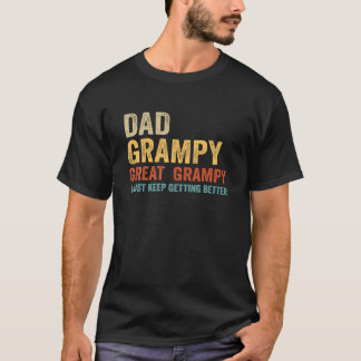 Pappa Grampy Underbar Grampy Funny Pappa Grandpa G T Shirt